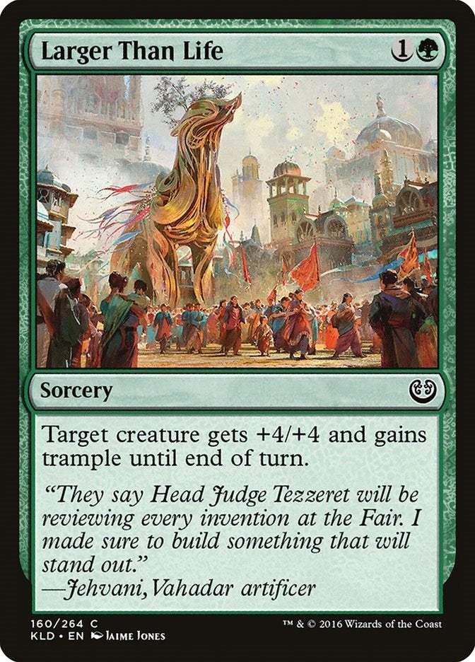 Image for Larger Than Life (160) (KLD) - Magic: The Gathering
