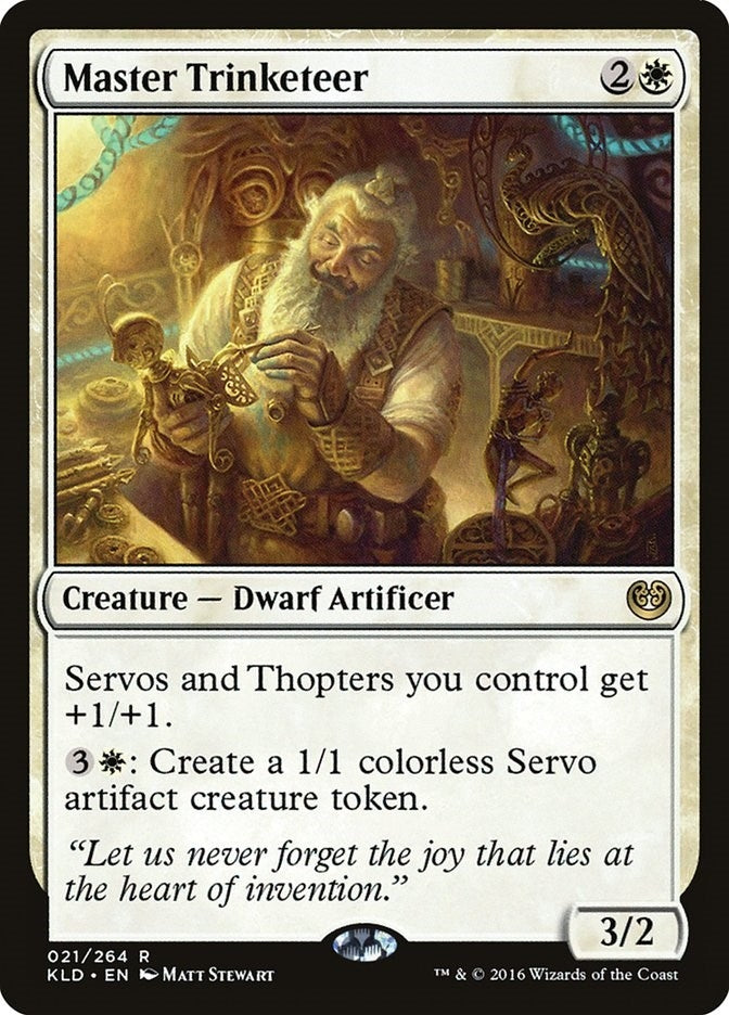 Image for Master Trinketeer (21) (KLD) - Magic: The Gathering