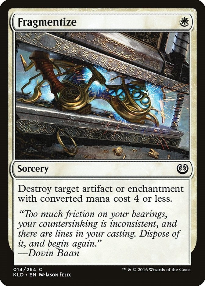 Image for Fragmentize (14) (KLD) - Magic: The Gathering