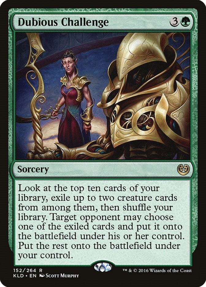 Image for Dubious Challenge (152) (KLD) - Magic: The Gathering