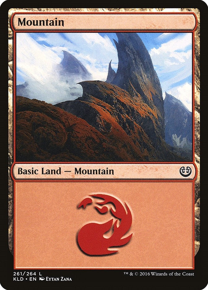 Image for Mountain (261) (261) (KLD) - Magic: The Gathering