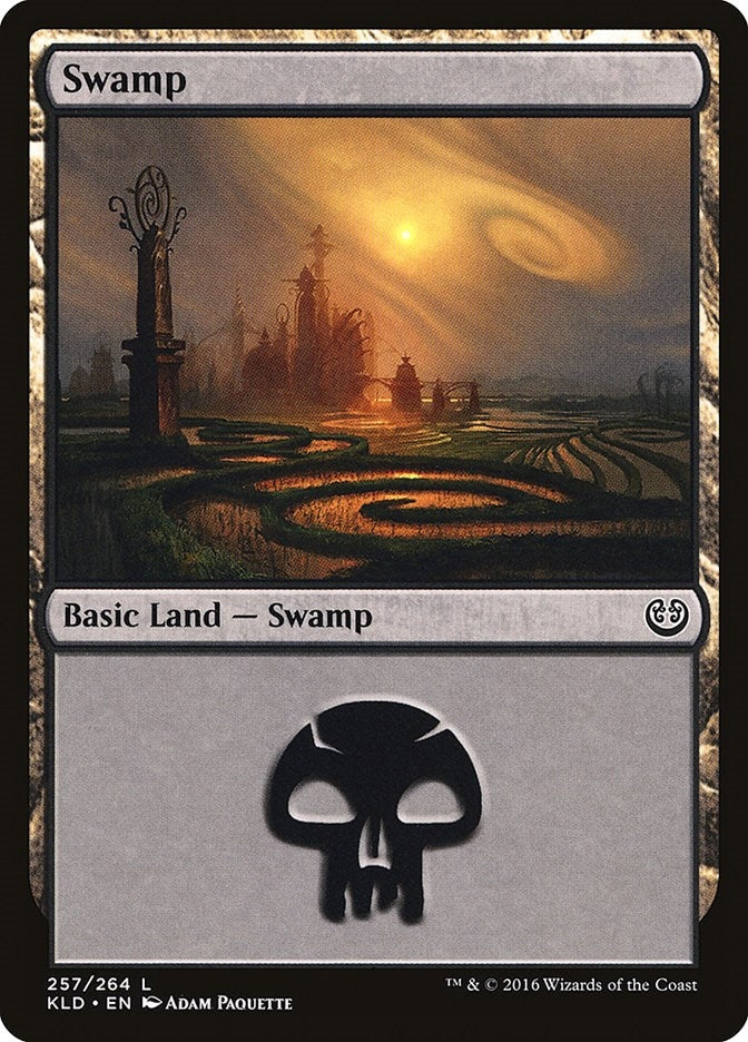 Image for Swamp (257) (257) (KLD) - Magic: The Gathering