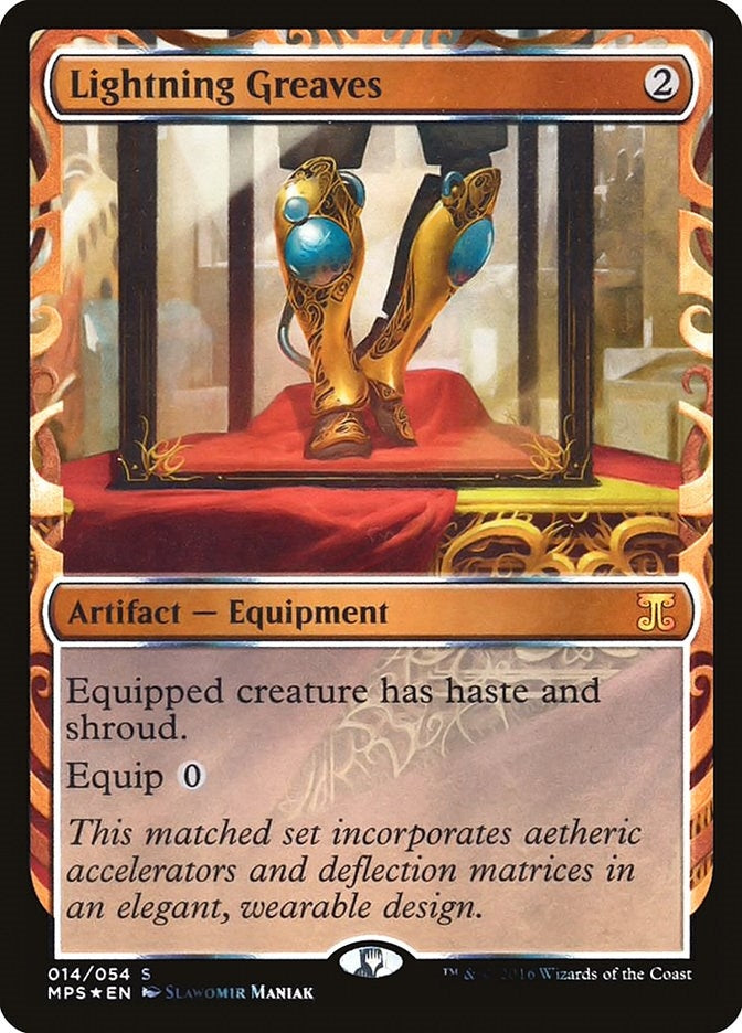 Image for Lightning Greaves (14) (MPS) - Magic: The Gathering