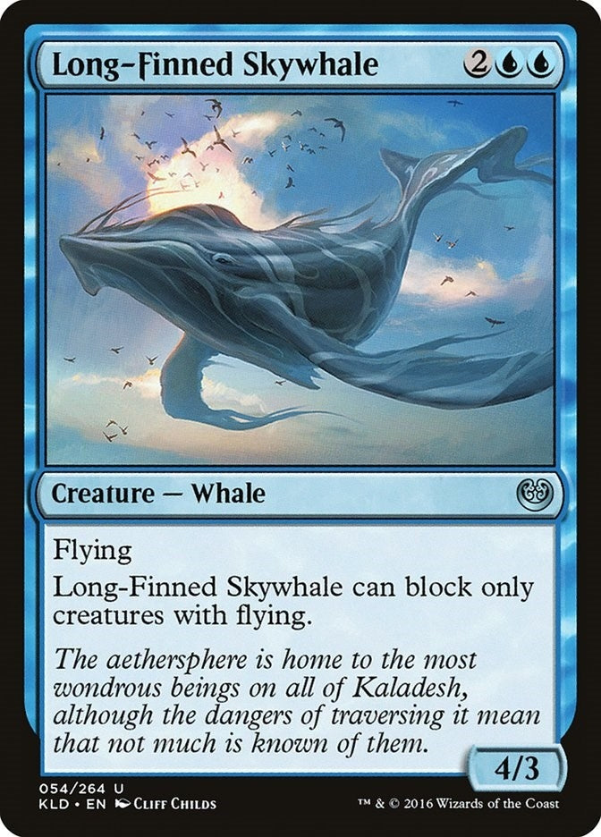 Image for Long-Finned Skywhale (54) (KLD) - Magic: The Gathering
