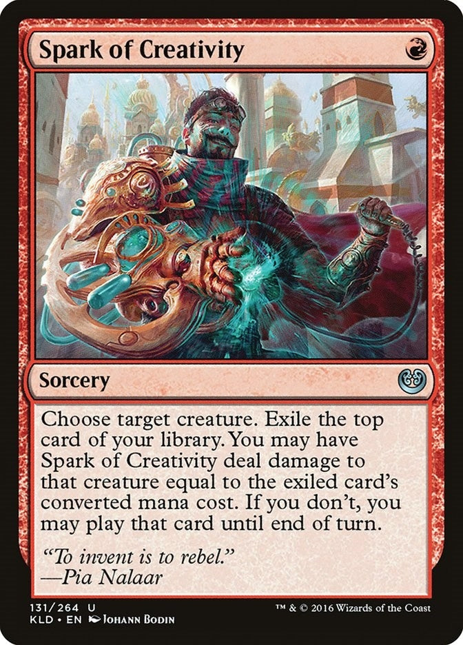 Image for Spark of Creativity (131) (KLD) - Magic: The Gathering