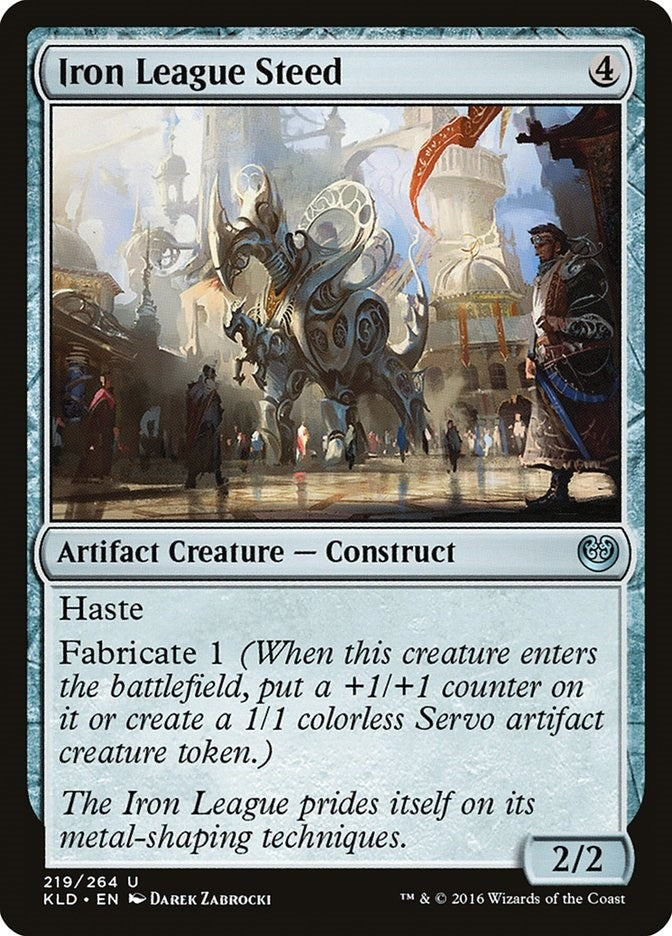 Image for Iron League Steed (219) (KLD) - Magic: The Gathering