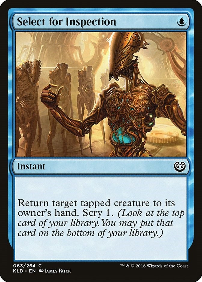 Image for Select for Inspection (63) (KLD) - Magic: The Gathering