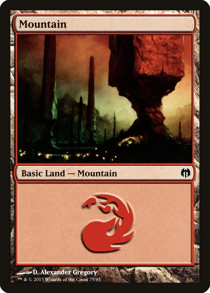 Image for Mountain (75) (75) (DDL) - Magic: The Gathering