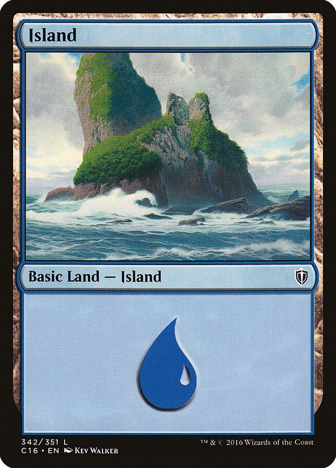 Image for Island (342) (342) (C16) - Magic: The Gathering