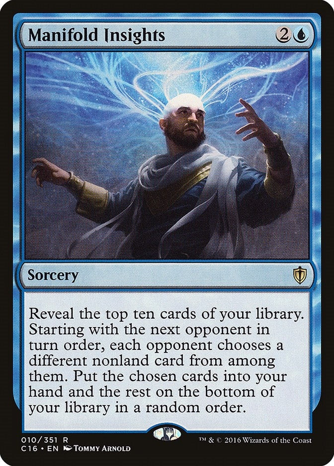 Image for Manifold Insights (10) (C16) - Magic: The Gathering