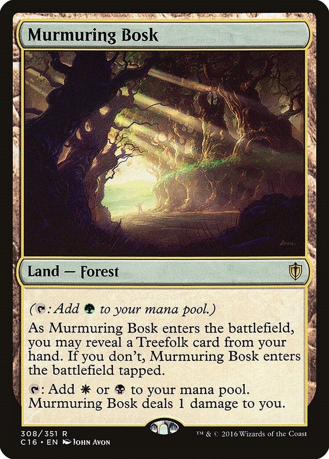 Image for Murmuring Bosk (308) (C16) - Magic: The Gathering