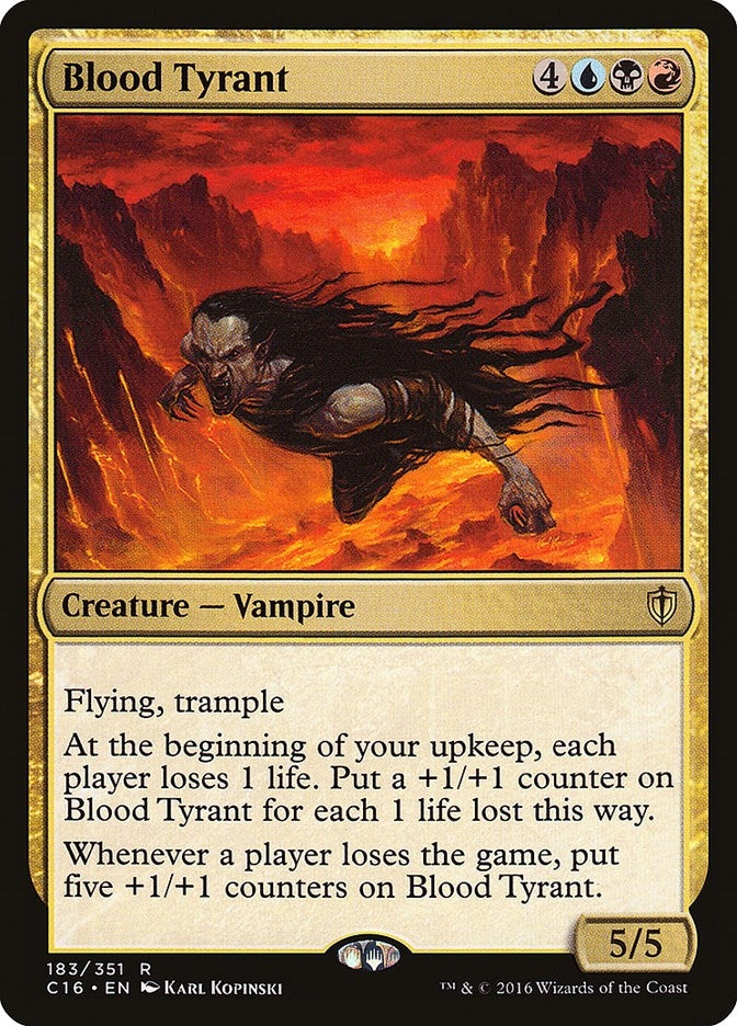 Image for Blood Tyrant (183) (C16) - Magic: The Gathering