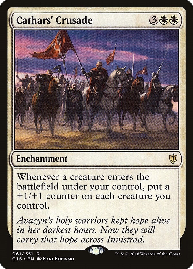 Image for Cathars' Crusade (61) (C16) - Magic: The Gathering