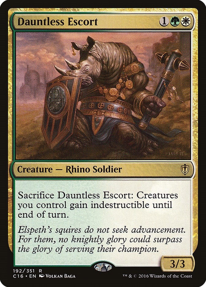 Image for Dauntless Escort (192) (C16) - Magic: The Gathering