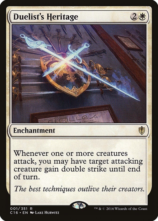 Image for Duelist's Heritage (1) (C16) - Magic: The Gathering