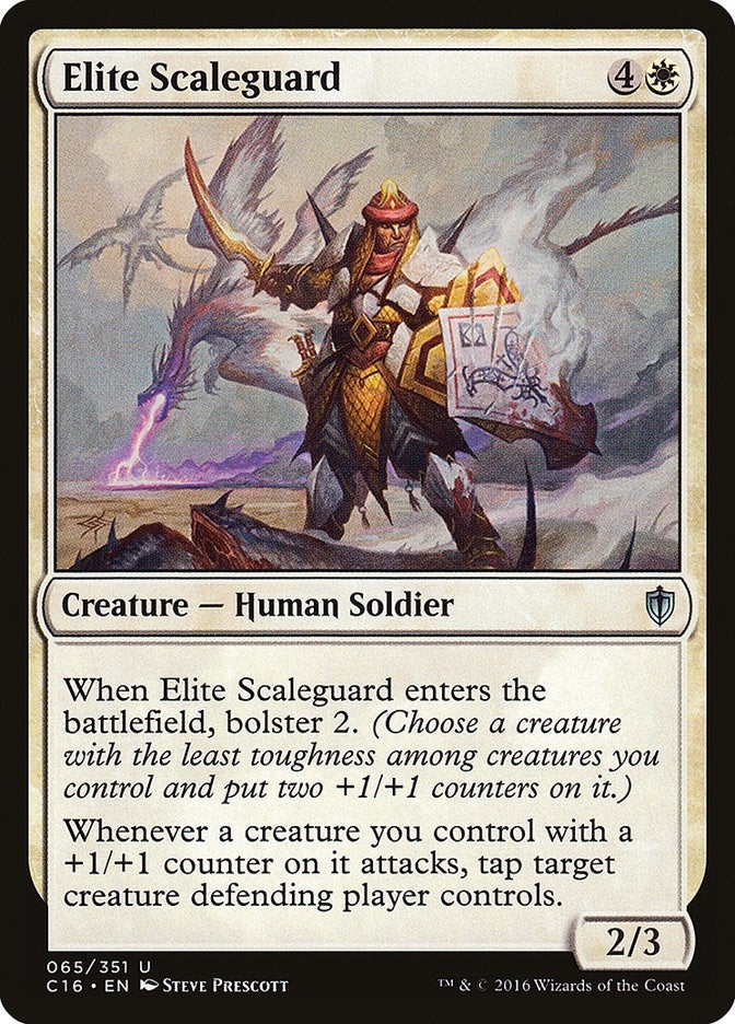 Image for Elite Scaleguard (65) (C16) - Magic: The Gathering