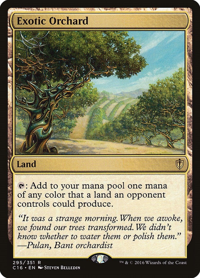 Image for Exotic Orchard (295) (C16) - Magic: The Gathering