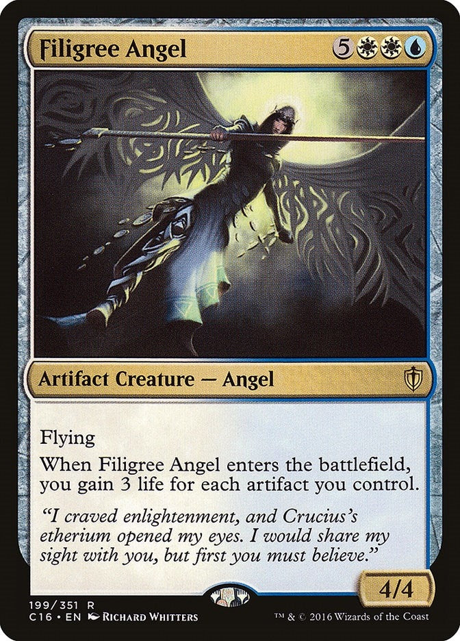 Image for Filigree Angel (199) (C16) - Magic: The Gathering