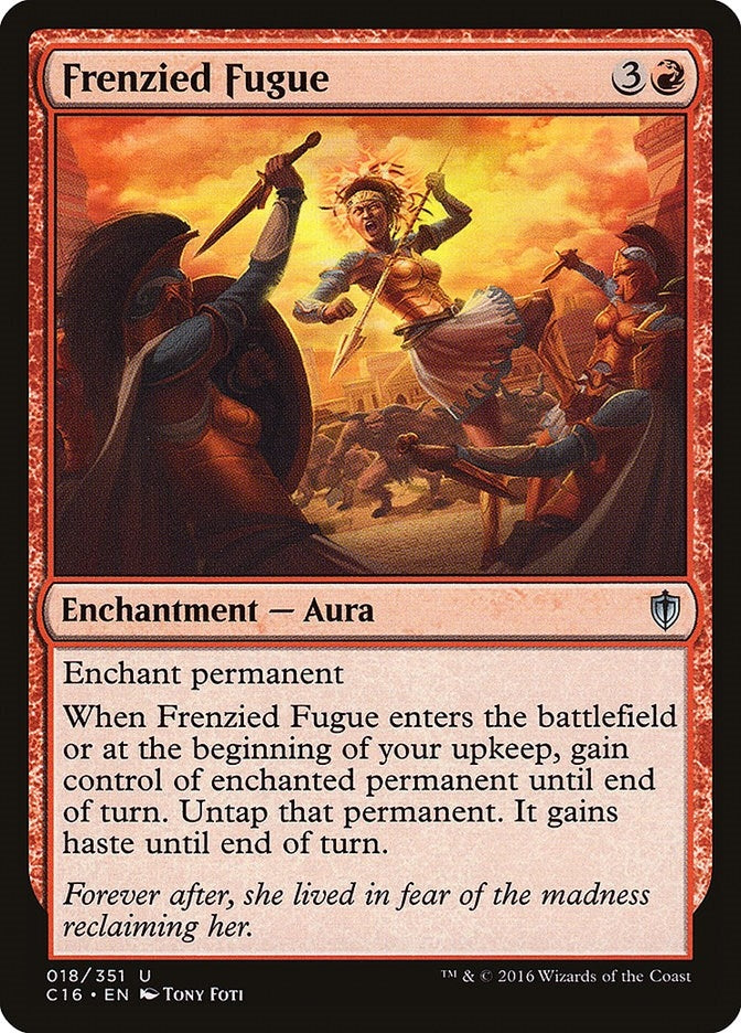 Image for Frenzied Fugue (18) (C16) - Magic: The Gathering