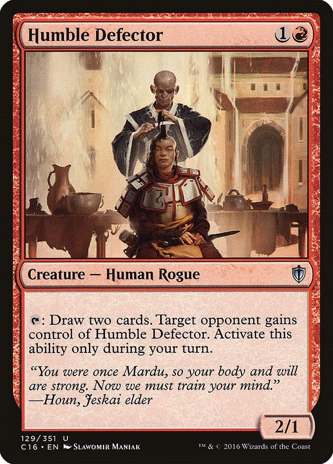 Image for Humble Defector (129) (C16) - Magic: The Gathering