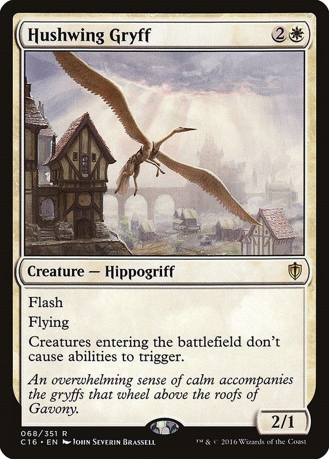 Image for Hushwing Gryff (68) (C16) - Magic: The Gathering