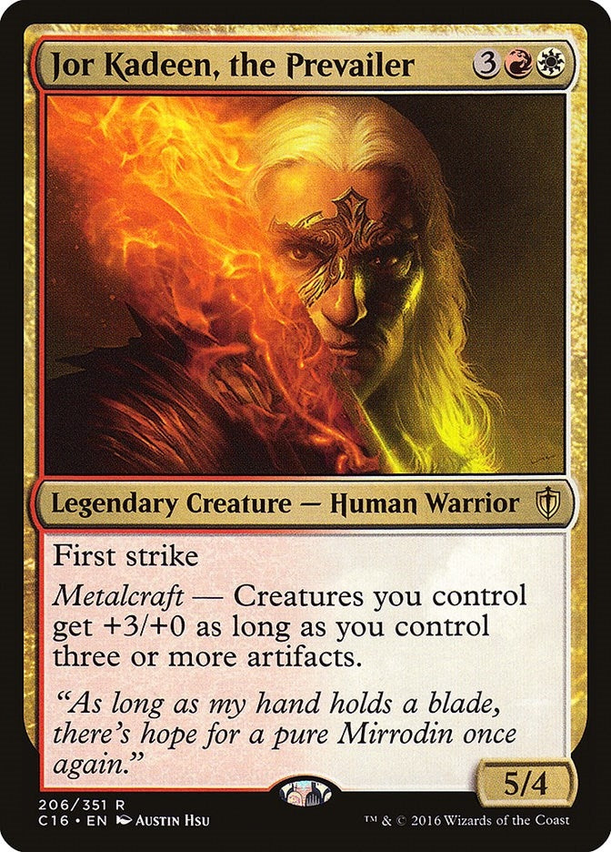 Image for Jor Kadeen, the Prevailer (206) (C16) - Magic: The Gathering