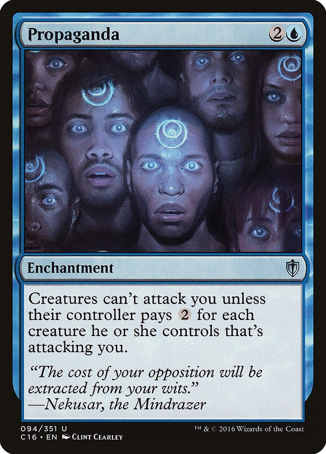 Image for Propaganda (94) (C16) - Magic: The Gathering