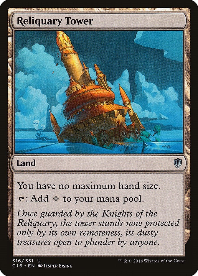 Image for Reliquary Tower (316) (C16) - Magic: The Gathering