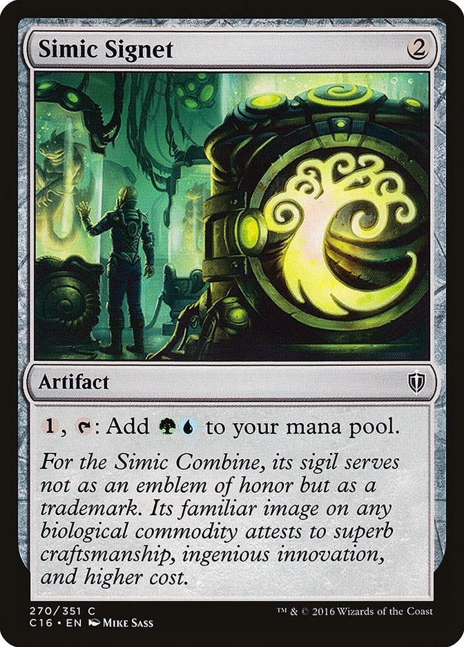 Image for Simic Signet (270) (C16) - Magic: The Gathering