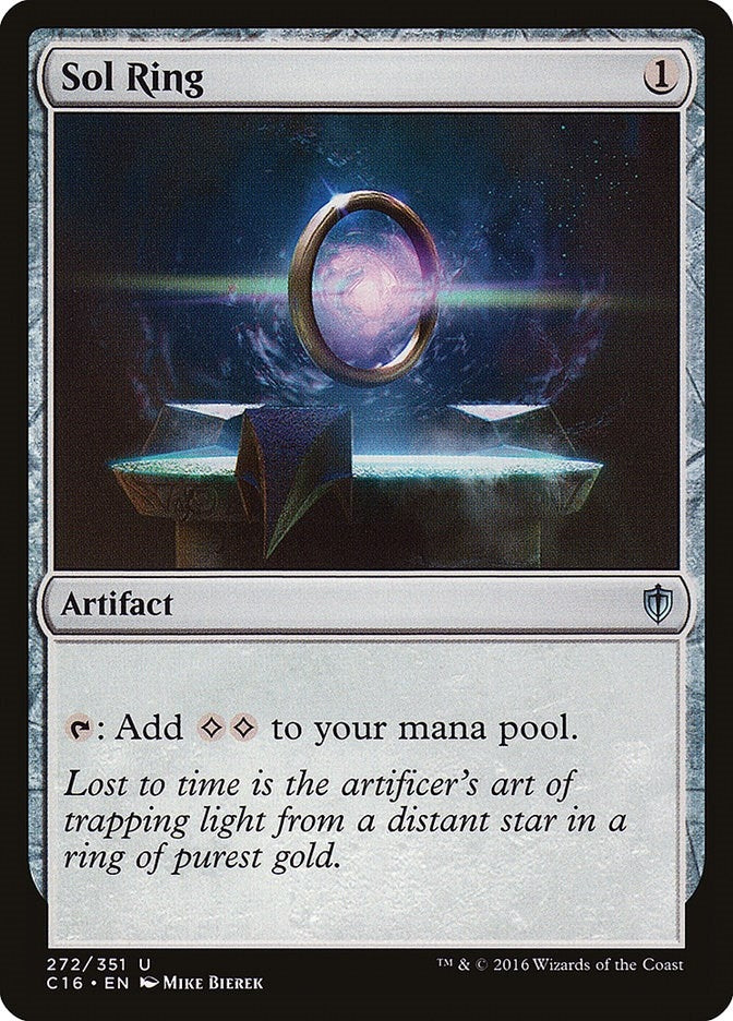 Image for Sol Ring (272) (C16) - Magic: The Gathering