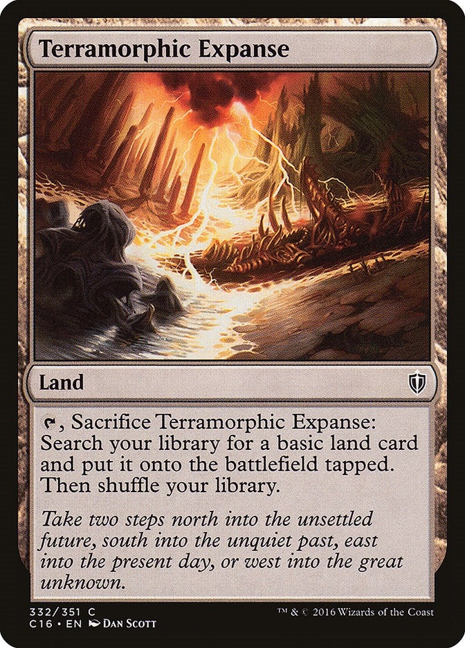 Image for Terramorphic Expanse (332) (C16) - Magic: The Gathering