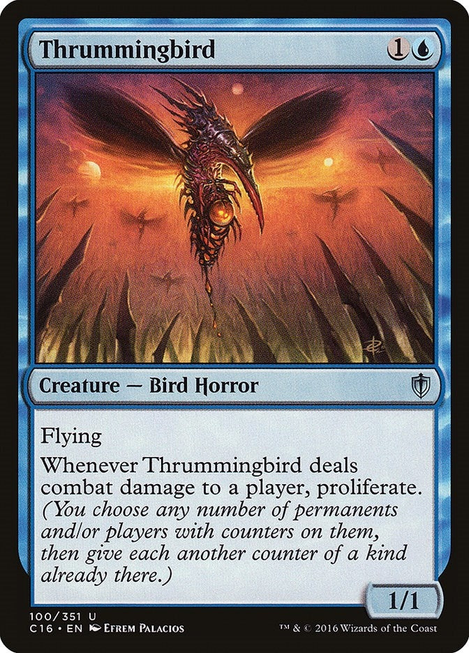 Image for Thrummingbird (100) (C16) - Magic: The Gathering