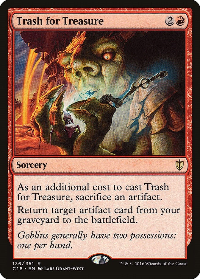 Image for Trash for Treasure (136) (C16) - Magic: The Gathering