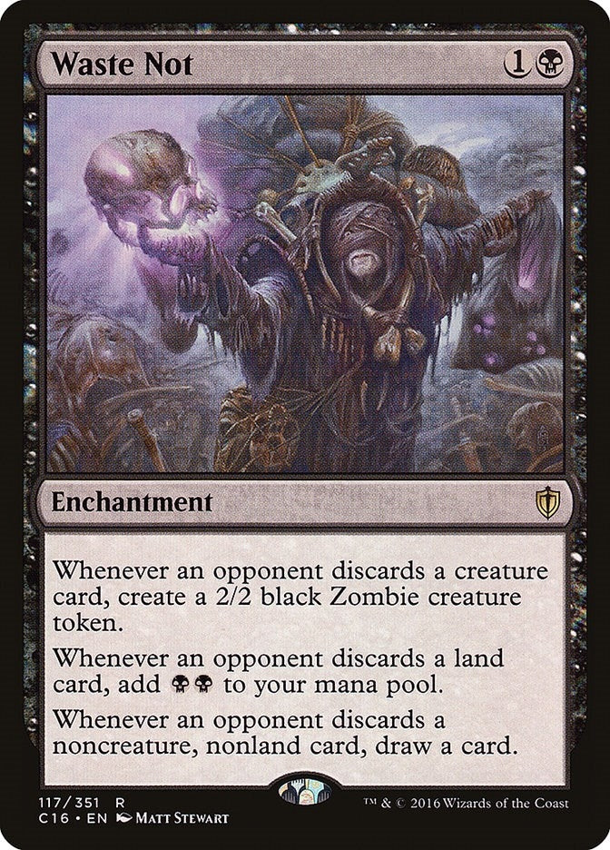 Image for Waste Not (117) (C16) - Magic: The Gathering