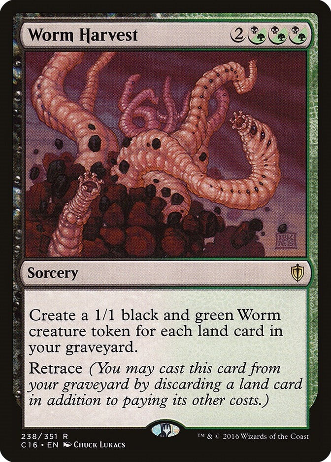 Image for Worm Harvest (238) (C16) - Magic: The Gathering
