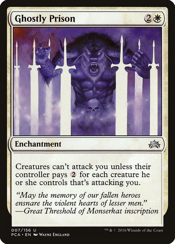 Image for Ghostly Prison (7) (PCA) - Magic: The Gathering