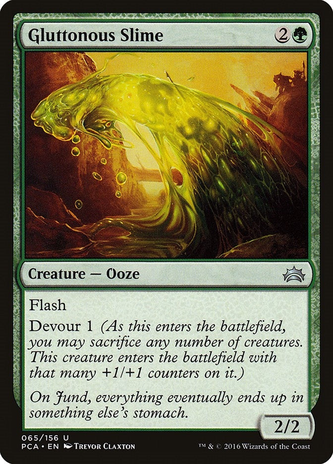 Image for Gluttonous Slime (65) (PCA) - Magic: The Gathering