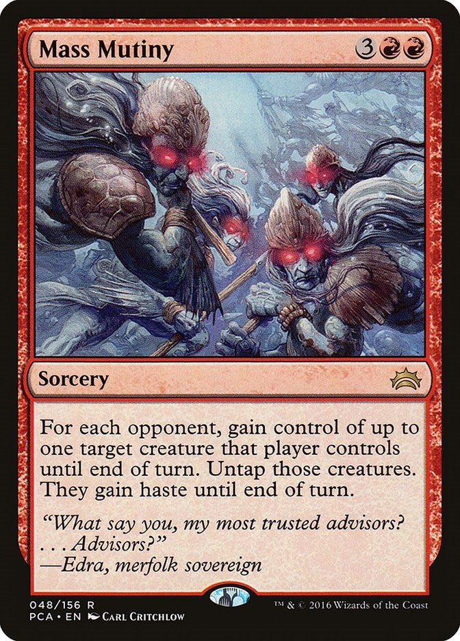 Image for Mass Mutiny (48) (PCA) - Magic: The Gathering