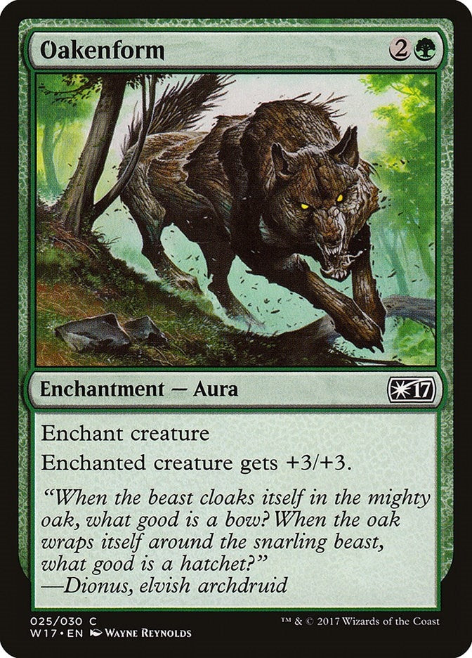 Image for Oakenform (25) (W17) - Magic: The Gathering