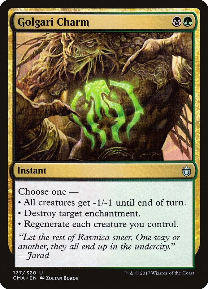 Image for Golgari Charm (177) (CMA) - Magic: The Gathering