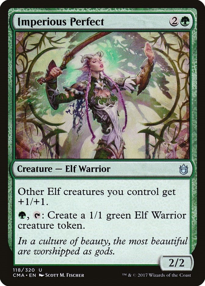 Image for Imperious Perfect (117) (CMA) - Magic: The Gathering