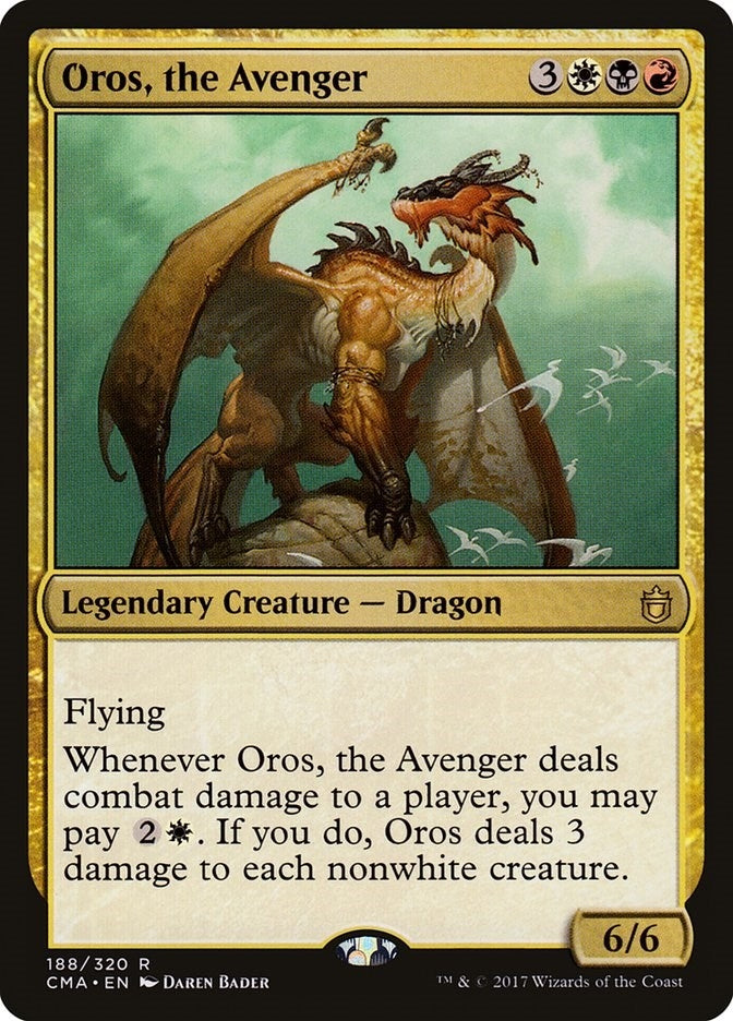 Image for Oros, the Avenger (188) (CMA) - Magic: The Gathering