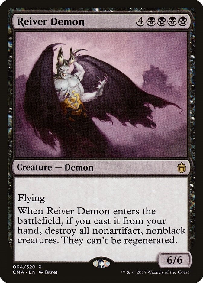 Image for Reiver Demon (64) (CMA) - Magic: The Gathering
