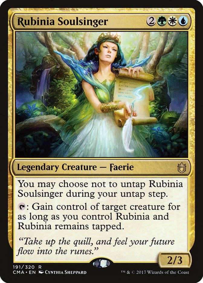 Image for Rubinia Soulsinger (191) (CMA) - Magic: The Gathering