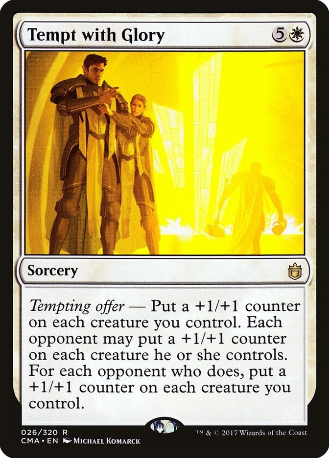 Image for Tempt with Glory (26) (CMA) - Magic: The Gathering