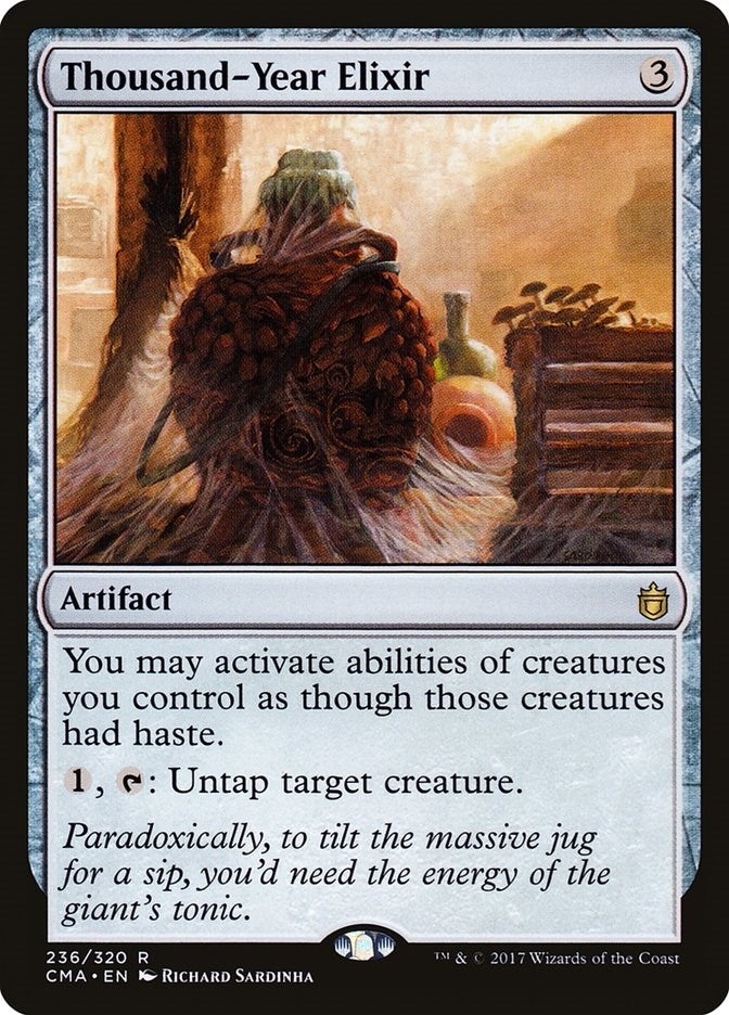 Image for Thousand-Year Elixir (236) (CMA) - Magic: The Gathering