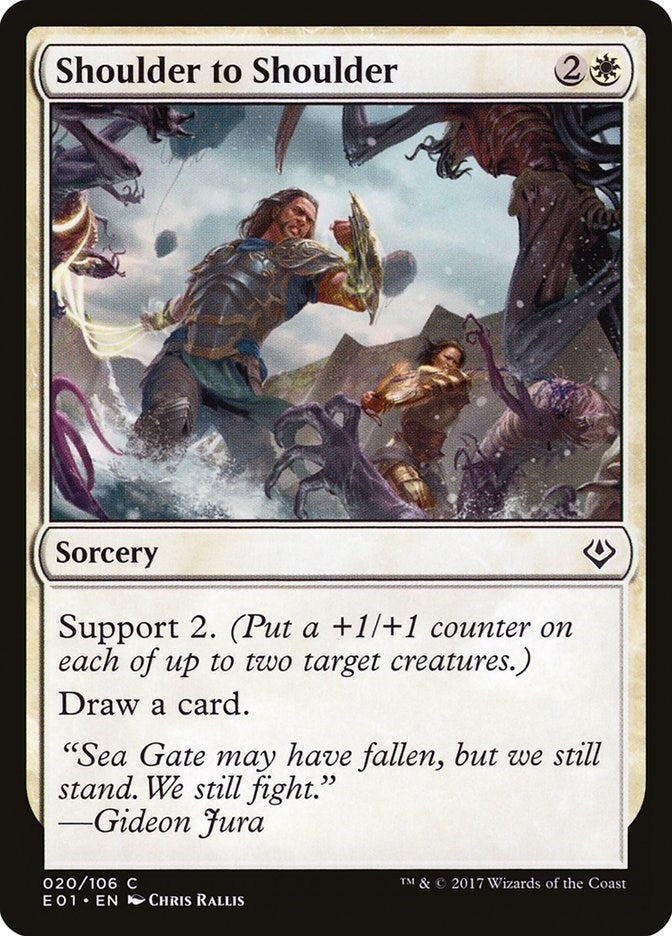 Image for Shoulder to Shoulder (20) (AC2) - Magic: The Gathering