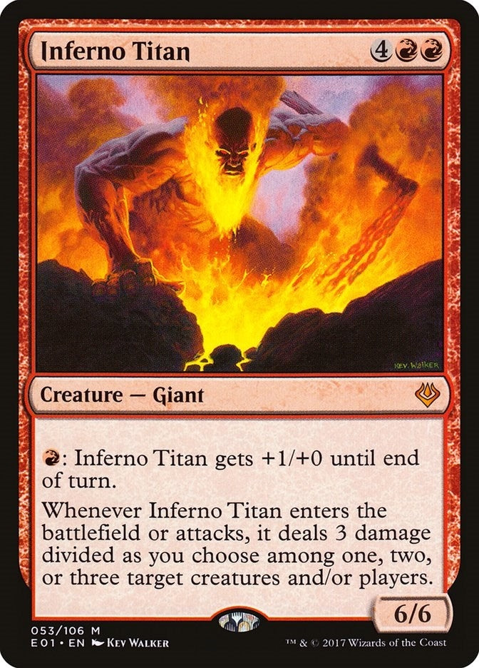 Image for Inferno Titan (53) (AC2) - Magic: The Gathering