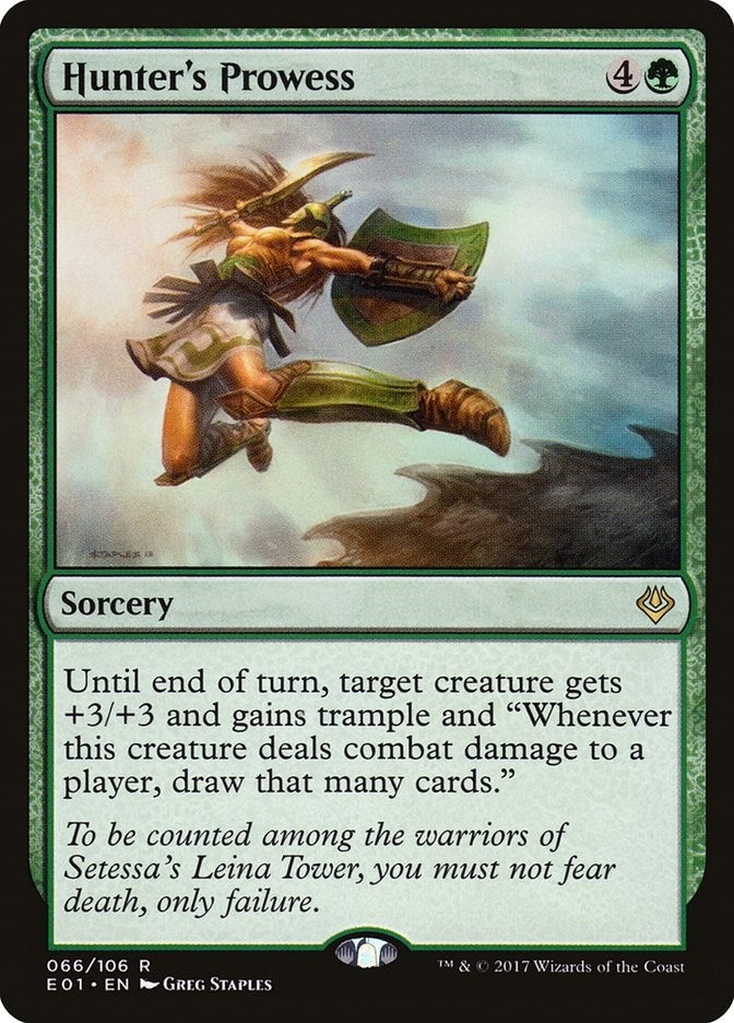 Image for Hunter's Prowess (66) (AC2) - Magic: The Gathering