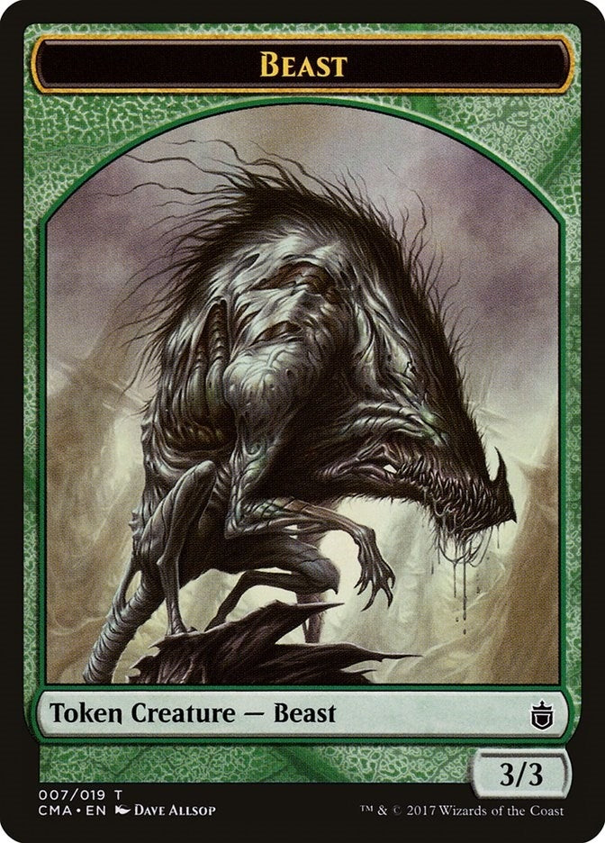 Image for Beast Token (007) (7) (CMA) - Magic: The Gathering